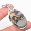 Septerian Stone, Citrine 925 Sterling Silver Jewelry Pendant 2.64" u0N11
