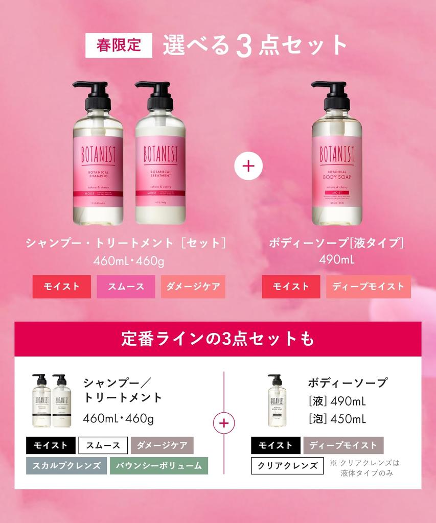 Весенний шампунь-мыло для тела BOTANIST [2025 Limited] [Гладкое] [Увлажненное]