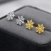 Spider Web Stud Earrings, Temperament Halloween Accessories, Trendy Jewelry Women