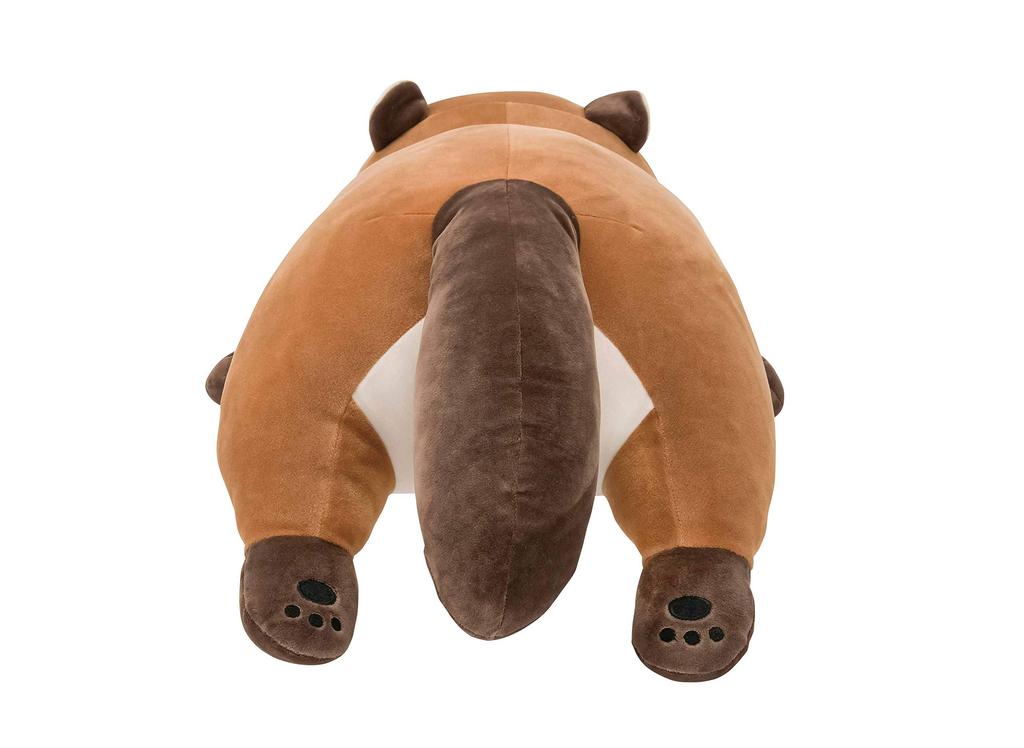 Livheart Premium Sleepy Animals Ponkichi the Raccoon Body Pillow, Large (Approx. 73cm in Length), Fluffy and Squishy Plush Toy, Gift 78210-31