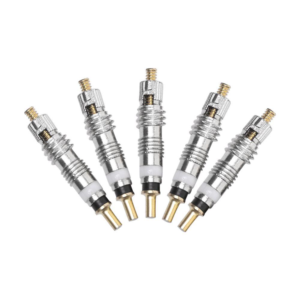 Велосипедный запасной сменный серебряный съемный французский воздушный насос для велосипедной шины, сердечник клапана Presta