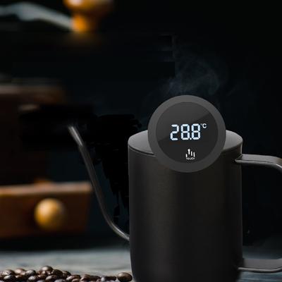 0 to100℃ Сенсорный экран Циферблатный термометр для кофейника Кувшин для вспенивания молока Профессиональное кафе КухняИзмерение температуры
