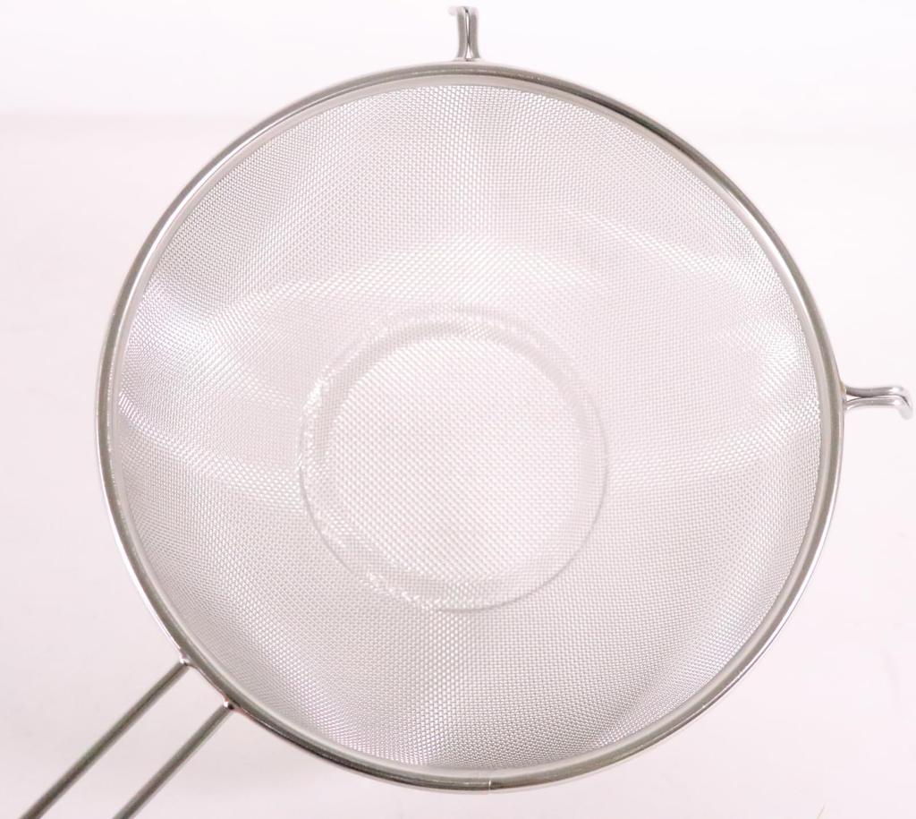 Three Snow Stainless with Made in Three Snow Shinkoshi 31335 Heavy-Duty Strainer, 25cm, 18-8 Steel, Handle, Colander, Tsubame-Sanjo, Japan, Works,