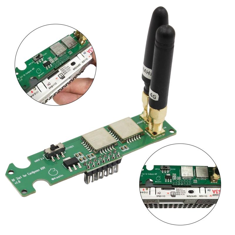 Для M5Stack Cardputer Adv Cc1101 Nrf24 Радиомодуль для прошивки Bruce 2-в-1 Передача и прием сигнала в диапазоне Sub-GHz