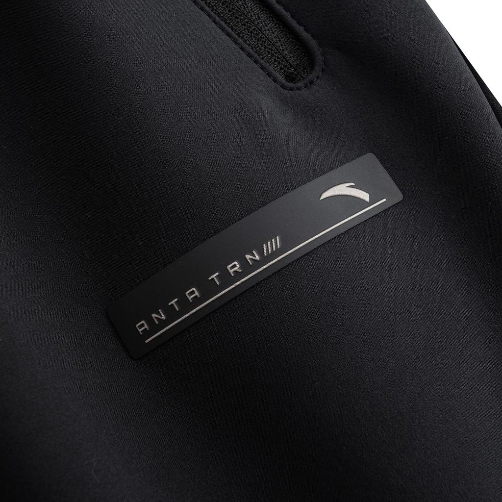 Anta Training Woven Sports Long Pants Winter Casual Pants Men Bottoms Basic-Black 952547503-2