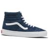 Vans Sk8-Hi Pig Suede - винтажные индиго унисекс кроссовки синего цвета VN0007NSAHU