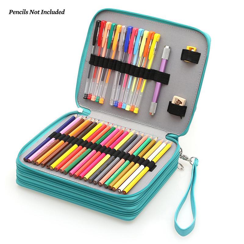Сумка для цветных карандашей. 124 слота