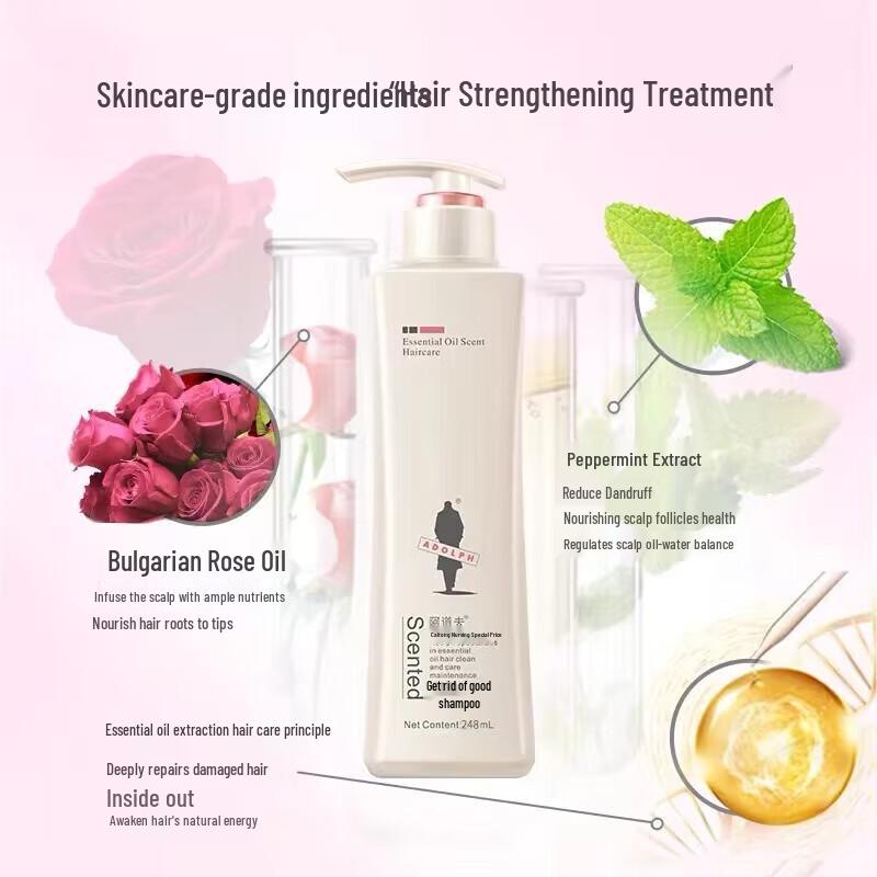 Adolph Anti-Dandruff Soft & Smooth Shampoo