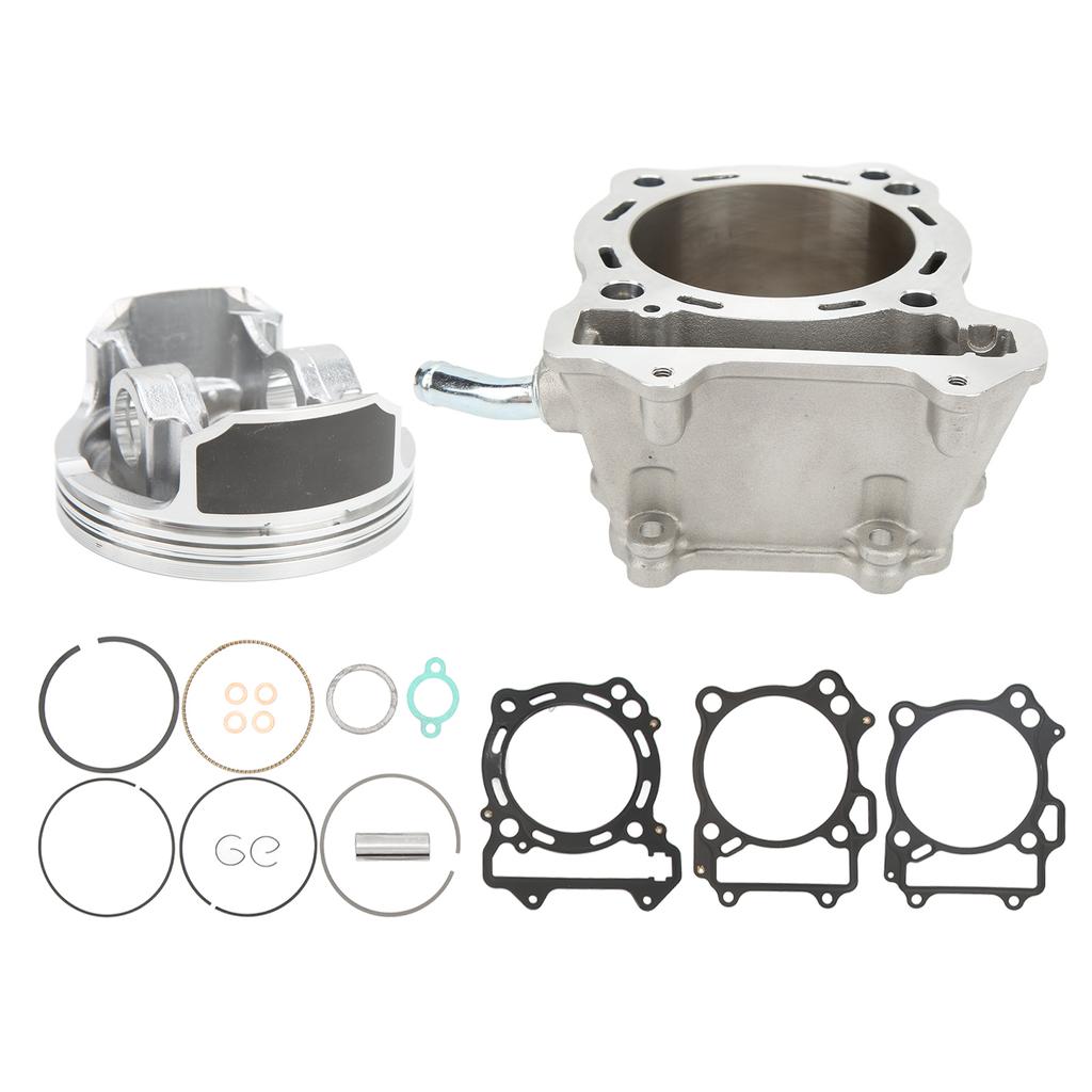 19PCS Cylinder Piston Gaskets Top End Rebuild Kit 12140 29F00 Replacement for Suzuki LTZ 400 Models 2003‑2014