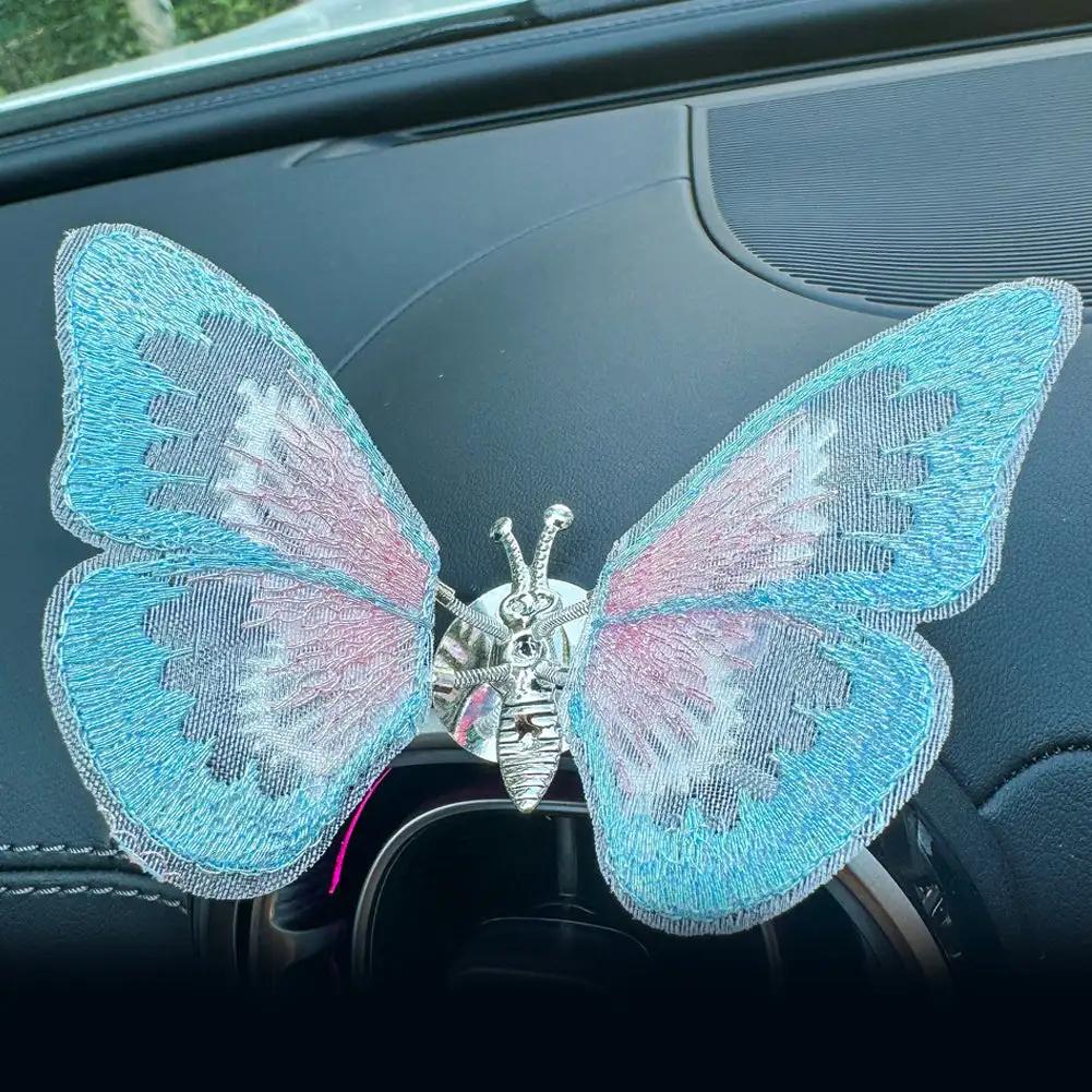 Освежитель воздуха Бабочка Автомобильный парфюм Автомобильный стайлинг Натуральный запах Клипса для розетки кондиционера Ароматизаторы для автомобилей
