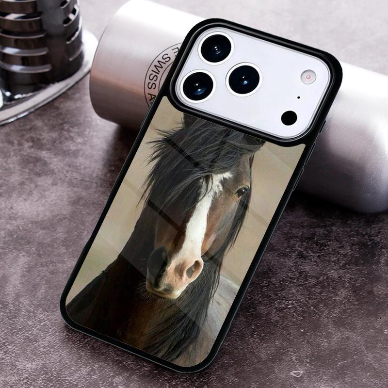 КРАСИВЫЙ ЧЕХОЛ ДЛЯ ТЕЛЕФОНА С ЛОШАДЬЮ для iPhone 17 16 15 Pro Max Air 14 13 12 11 Plus Ударопрочный Чехол