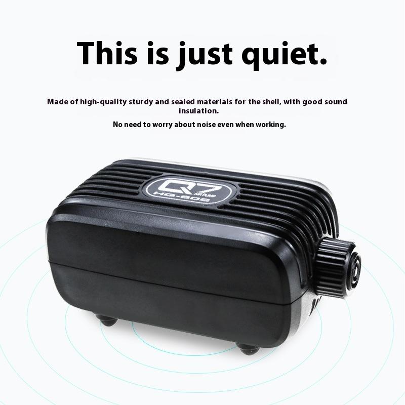Aquarium Fish Tank Oxygen Pump Long-term Aerator Electronic Adjustment Low Power Atmospheric Volume Special Oxygen Pump for Fish Farming