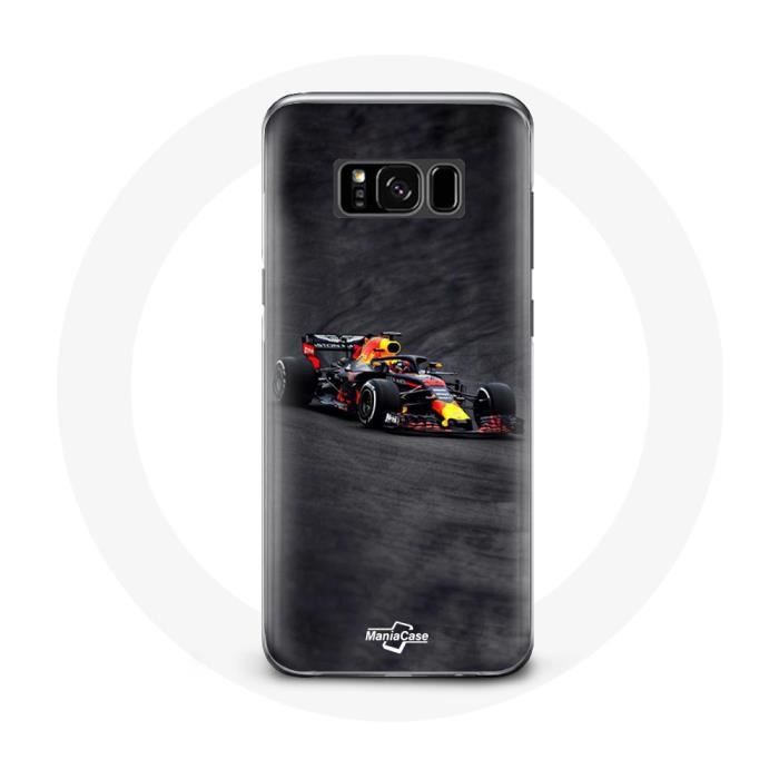 Case - Max Verstappen - Samsung Galaxy S8 - Black, Red, Yellow - Sporty - Rigid