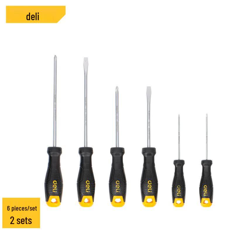 Deli 6-Piece Magnetic Screwdriver Repair Kit DL620106
