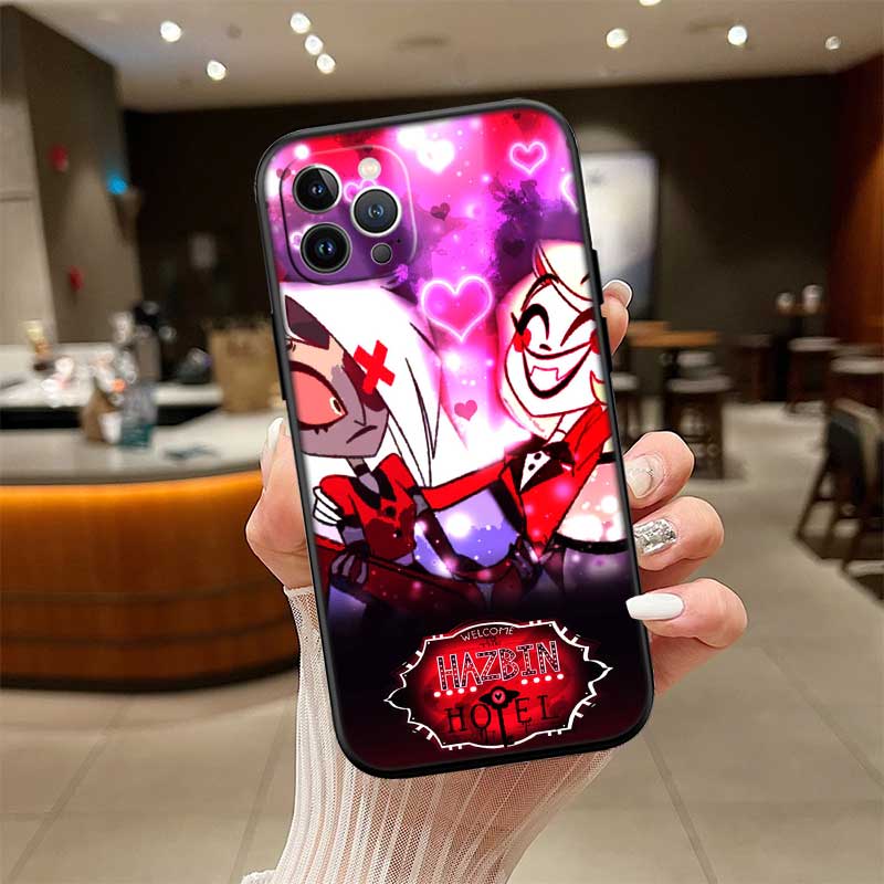 RE35 H-Hazbins Alastor H-Hotels Phone Case for Samsung Galaxy S20 S21 S22 Ultra FE + Plus A21S A22 A24 A25 A26 A30 A30S A31