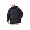 Puma Logo Print Hooded Loose Fit Puffer Jacket Unisex Outerwear Black 674276-01