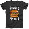 Burger Master I Чизбургер I Футболка Толстовка Худи с Бургером для Мужчин Женщин Детей Сделано в Канаде Черный