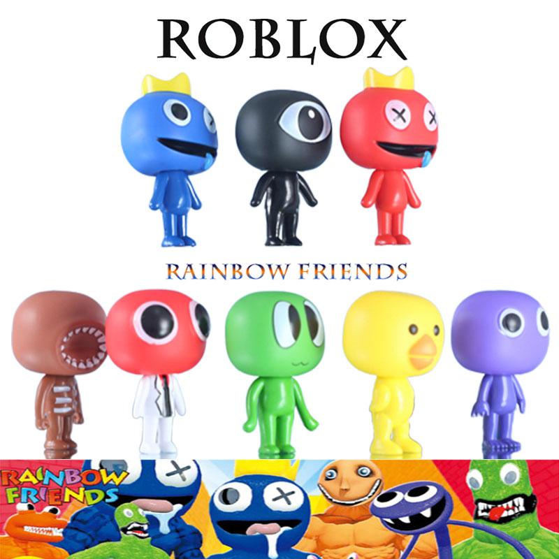 8pcs Rainbow Roblox Friends Action Figures Toy Model Kids Xmas Collectible Gift