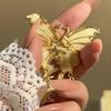 Baking Paint Backpack Decoration Zinc Zinc Alloy Butterfly Moth Pin Refreshing Wings Enamel Badge  Couples