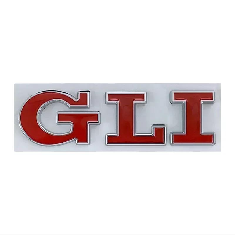 BRY1 For VOLKSWAGEN VW GTI 3D Metal Letters GLI Logo Rear Trunk Boot Emblem Badge Sticker For Volkswagen VW Jetta MK2 MK4 MK5 MK6 MK7 im2