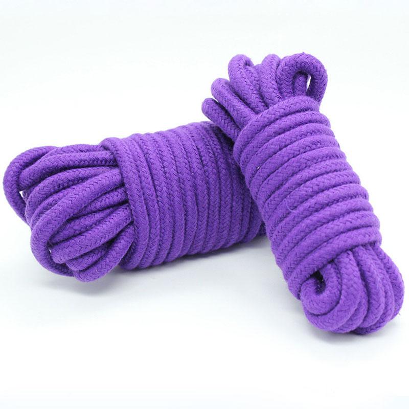 Soft Cotton Knitted Rope Kink Fetish Restraints Rope & Suspension