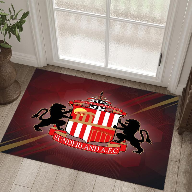 Sunderland Design Crystal Velvet Carpet Cozy Non?Slip Printed Rug For Bedroom Living Room Entrance