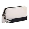 Coach Jayden 19 Minimalist Fashion Leather Shoulder Crossbody Bag Small Women bags Gray-Bronze White CR179-QBCHK
