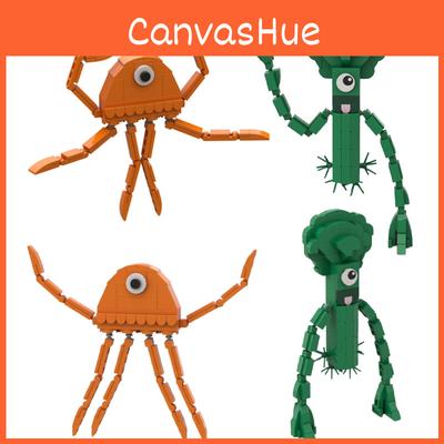 Лабиринт Ведьмы Конструктор Совместимый с Лего, Украшение Стола Зеленая Капуста, Сделай Сам Игрушка для Детей