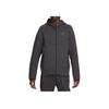 Спортивная толстовка с капюшоном Tech Fleece Windrunner на молнии, цвет Угольный/Черный, мужская, FB7921-060