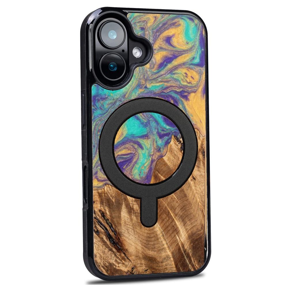 Bewood Unique iPhone 16 Case - Planets - Mercury with MagSafe