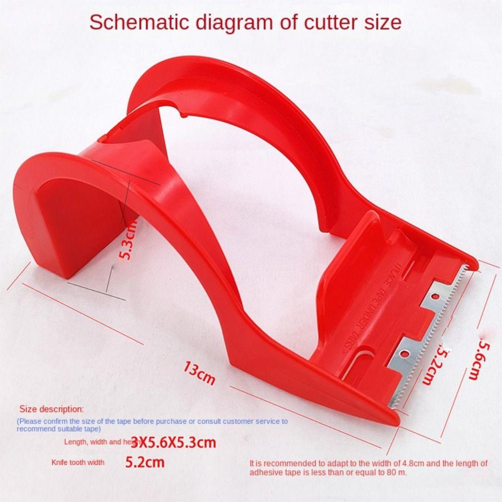 Convenient Iron Tooth Tape Cutter ABS Tape Holder Packaging Machine Tape Seat Packing