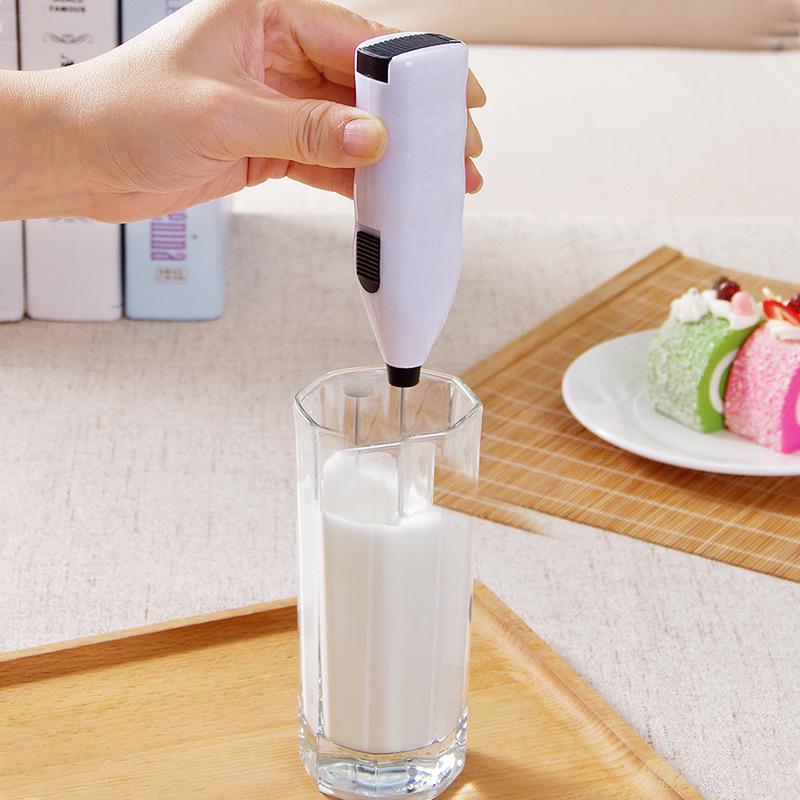 Electric Handheld Mixer: Egg Beater, Milk Frother, Coffee Foamer, Stirring Rod