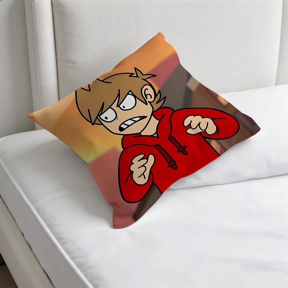 EEddsworld TTord Edd Модная квадратная наволочка Прочный чехол для декоративной подушки для дивана кресла