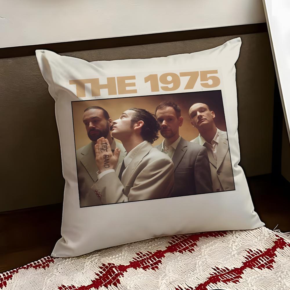 TThe 1975S Band Cushion Cover Reversible Soft Durable Pillow Cover Home  Car MultiScene Use for Daily Comfort