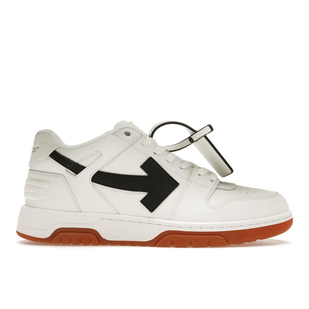 Off-White Out of Office White Black Gum Unisex Sneakers OMIA189F23LEA003-0110