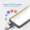 2 шт. OTG адаптер тип C USB C на USB3.0 OTG адаптер разъем тип C OTG конвертер для Macbook Pro Xiaomi Huawei Flash Drive Reader
