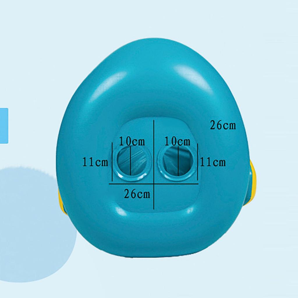 Baby Swimming Ring Children's-Boat With Roof And Handles Swimming PVC Inflatable