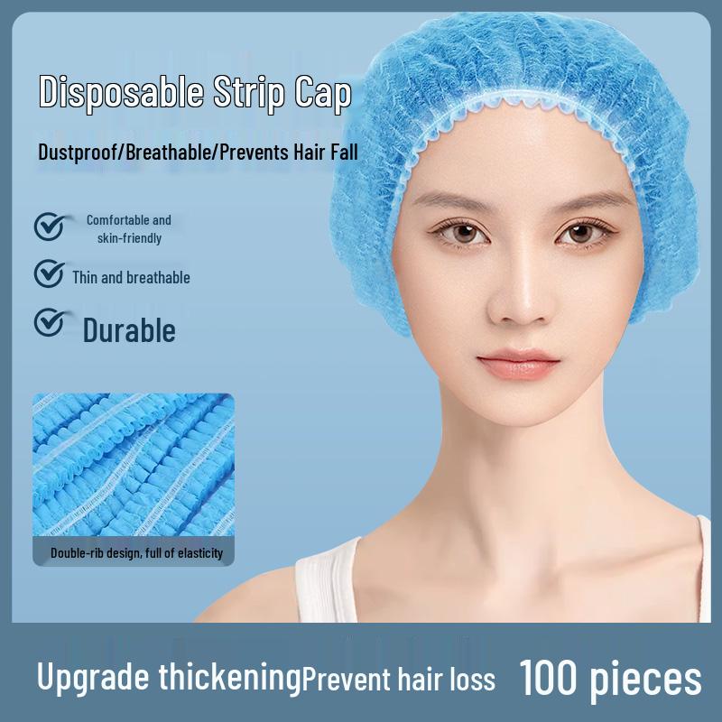 Waterproof Disposable PE Oversleeves: Thickened, Lengthened, Transparent Arm Protectors in White and Blue.