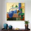 David Hockney Poster Modern Minimalist Art Painting HD Wall Pictures Printed On Canvas Aesthetics for Room Home Decor Unframed