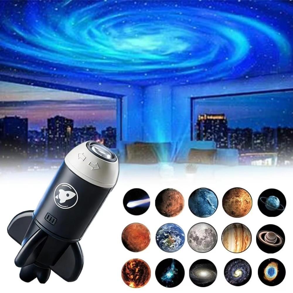 Large Range Galaxy Projector Adjustable Focus Distance Night Light Lamp Home Decor