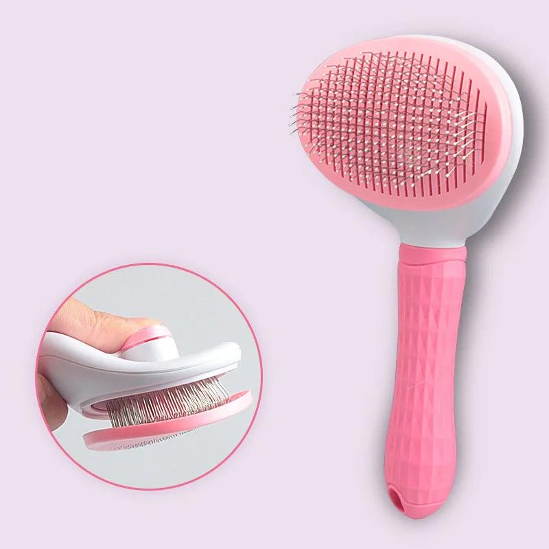 Hair Removal Brush for Dogs and Cats Non-sliding Beauty Brush Dog Beauty Equipment Pet Hair Removal Comb Pet Products