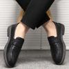 Slip-on Fashion 2024 Мужская повседневная обувь, увеличивающая рост, предложение на летнюю распродажу, удобная кожаная обувь для мужчин, общая тенденция
