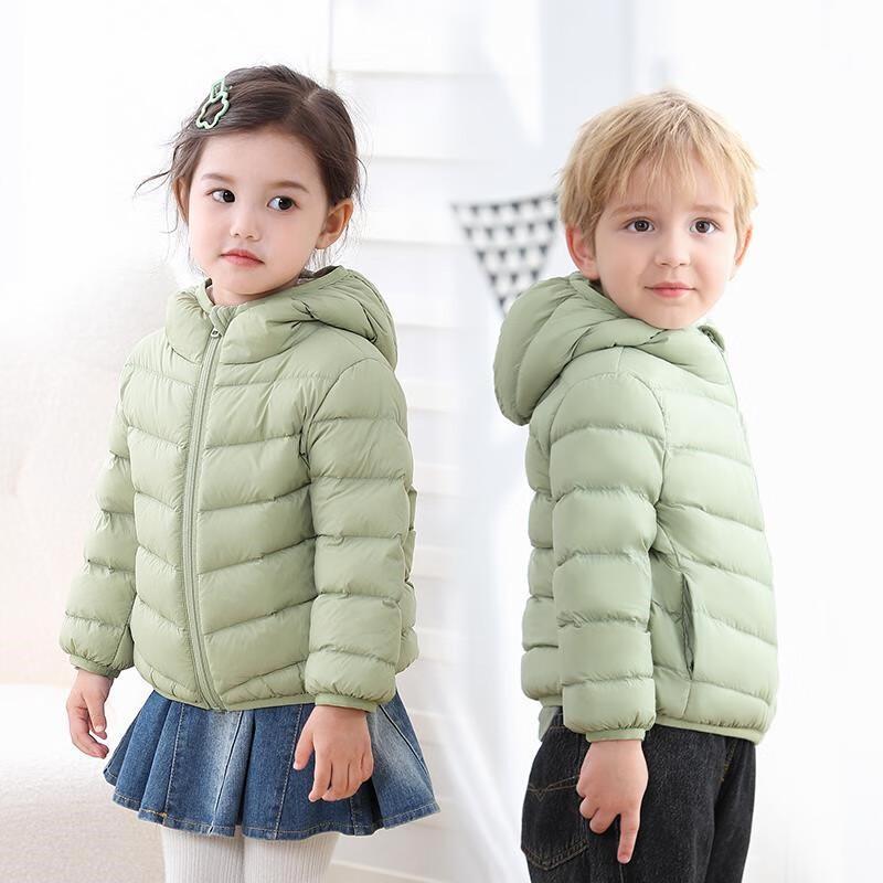 Детская легкая пуховая куртка с капюшоном Sanjih Outdoor TP5359