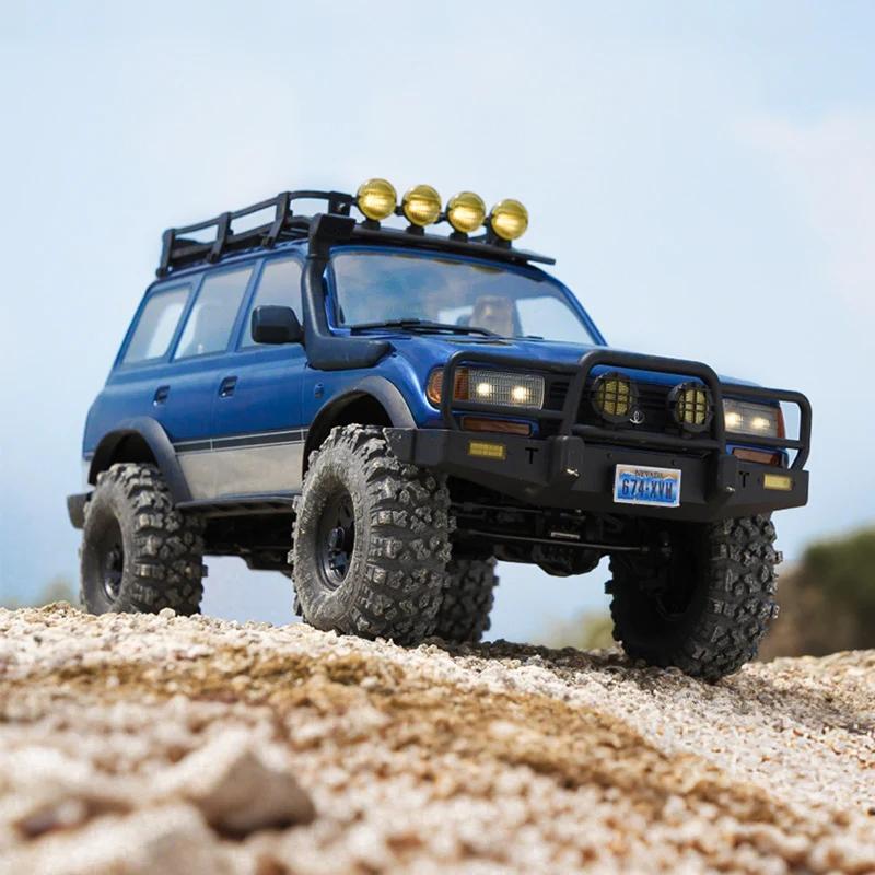 1/10 FCX10 FCX18 LC80 PRO Land Cruiser Brushless RC Crawler 4WD Brushless Toyota LC80 Simulation Crossing Crawling Car Model