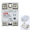 REYLNXR SSR-25DD DC12V 25A Модуль реле SSR Управляемое твердотельное реле Однофазное полупроводниковое