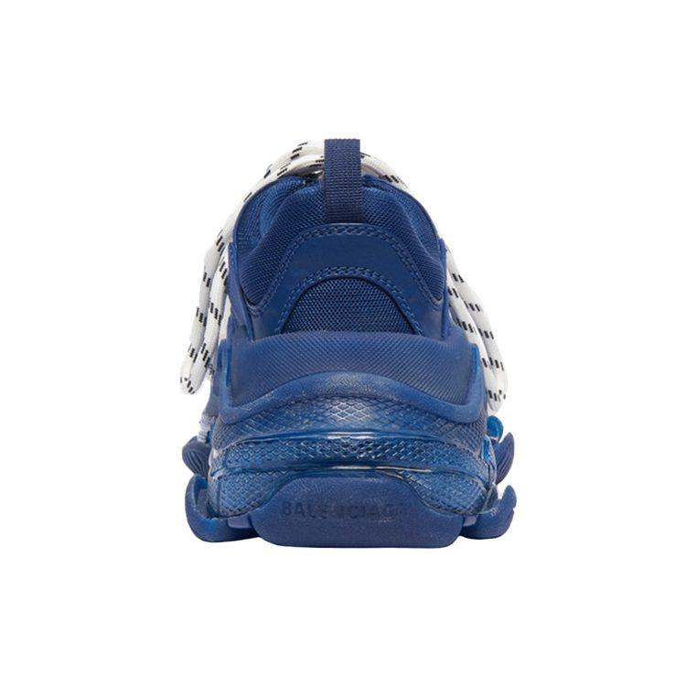 Balenciaga Triple S Прозрачная подошва Темно-синий Женский 544351W2CE14107