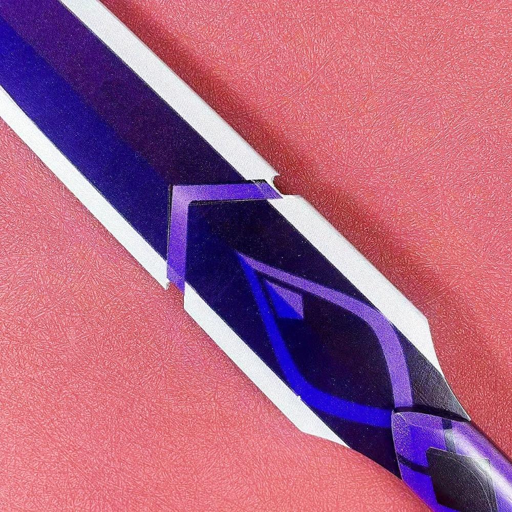 19,7-дюймовая катана Genshin Impact, сабля, деревянный нож ниндзя, аниме, реквизит для косплея, в натуральную величину, японская катана, оригинальный самурайский меч, игрушка