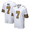 New Orleans Saints NFL Embroidered Football Jersey - 41 Kamara 7 Hill 12 Olave