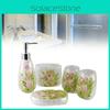 Flower Patterned Bathroom Lotion Storage Bottle Hand Sanitizer Gift Bottles