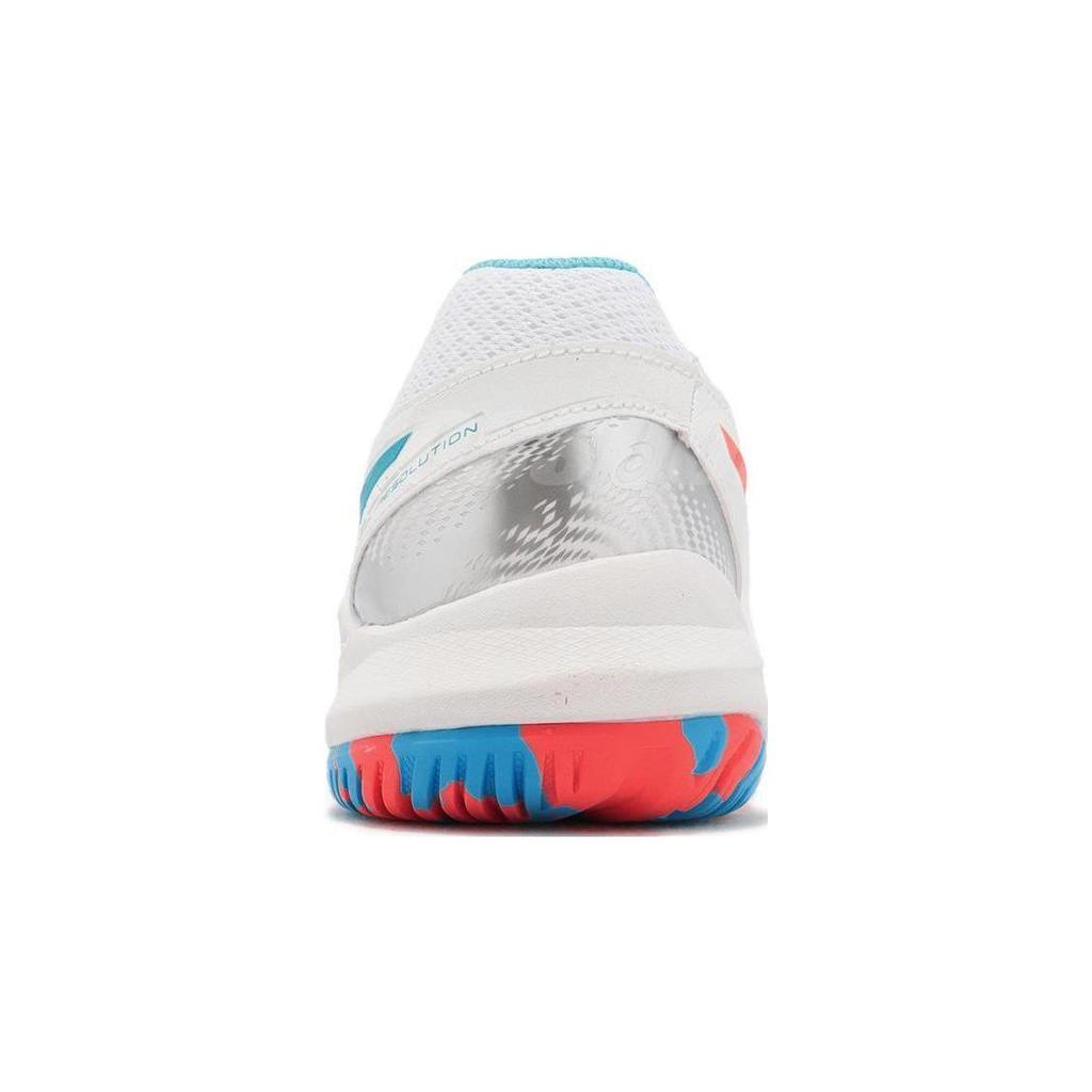 Asics Gel Resolution 9 Low top Kids' Training Shoes White Blue Kids' 1044A071-100